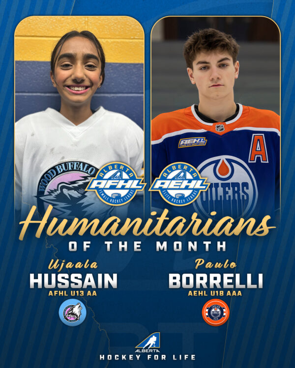 Hussain, Borrelli named Humanitarians of the Month for November